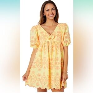 Lilly Pulitzer Sarafina Eyelet Babydoll Dress